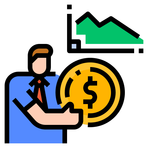 Statistic economic statistics economy icon