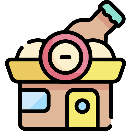 Bar drinks commerce architecture and city icon