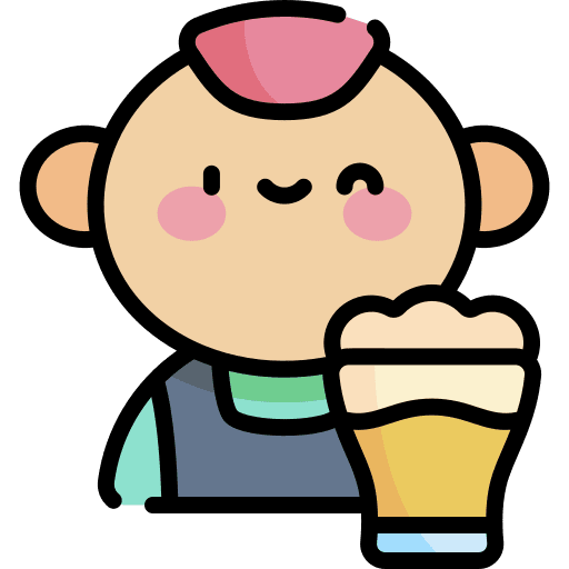 Bartender occupation pub bar icon