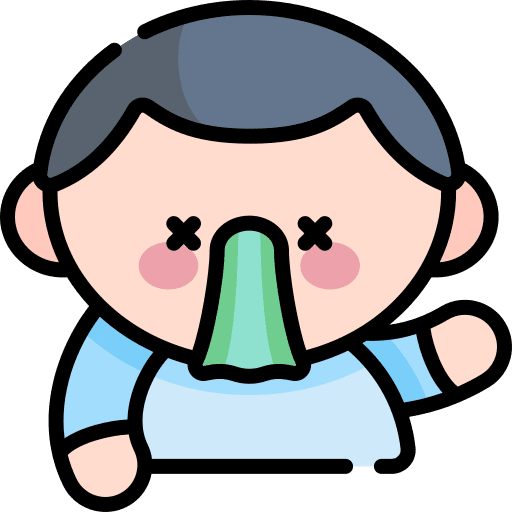 Drunk boy man puke icon