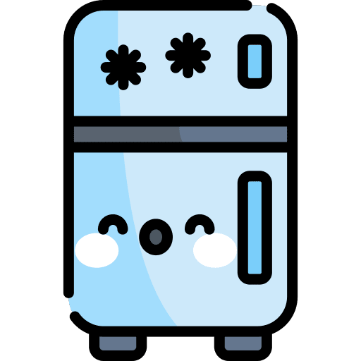 Freezer cold cool appliance icon