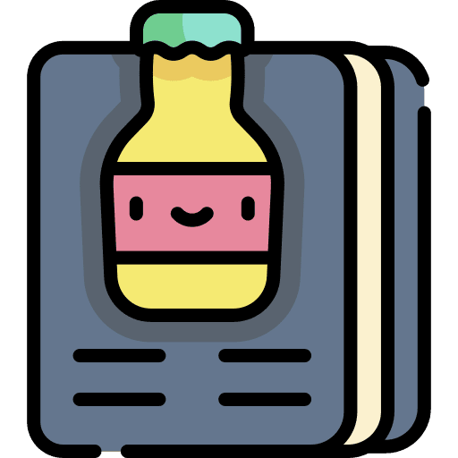 Menu alcohol drink food and restaurant icon