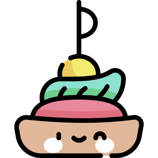 Tapa olive food bread icon