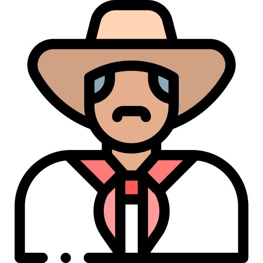 Colombian culture colombia man icon