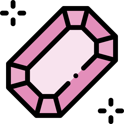 Diamond glamour wealth jewelry icon