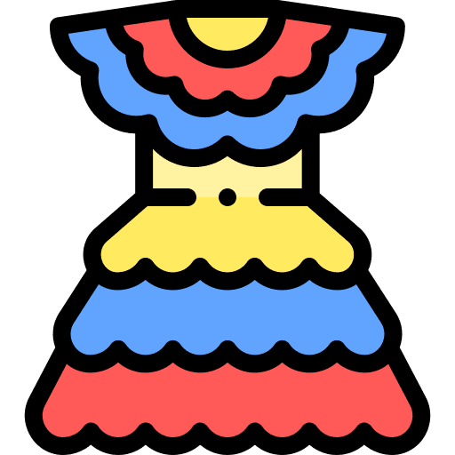 Dress fashion dress garment icon