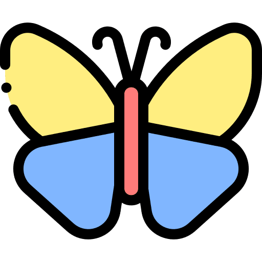 Butterfly insect wild life butterfly icon