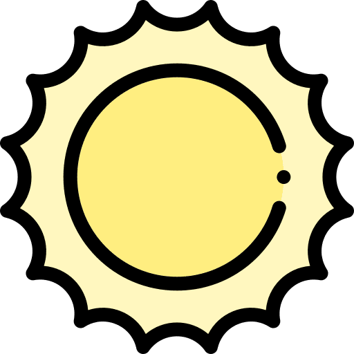 Sun meteorology sun nature icon