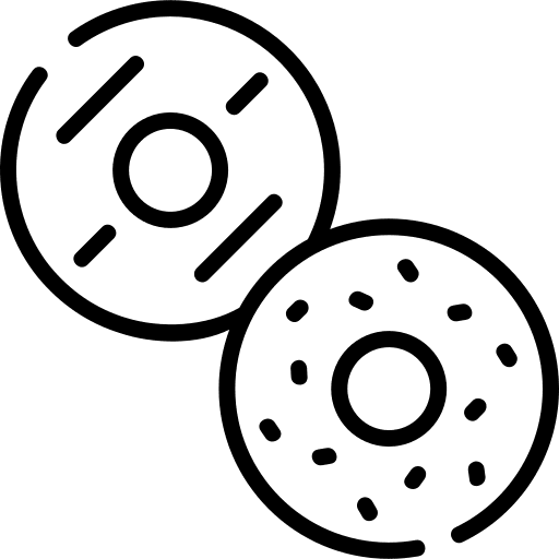 Bagel bakery bagel food and restaurant icon