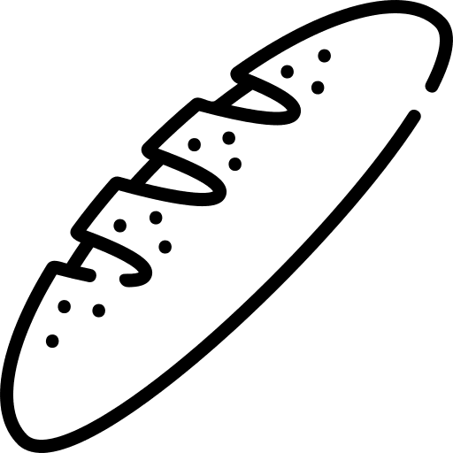 Bread wheat seed bread icon