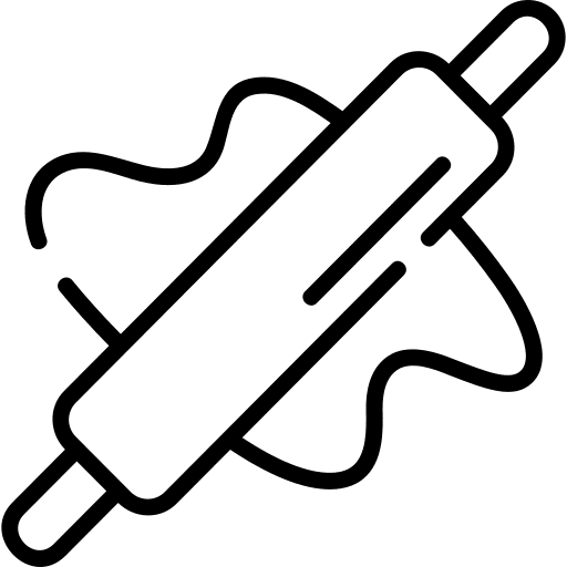 Rolling pin dough rolling pin food and restaurant icon