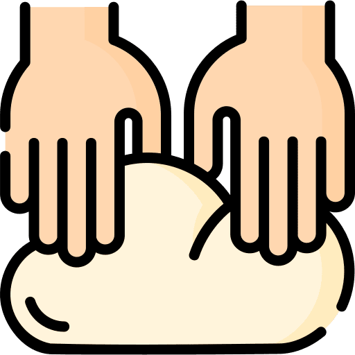 Knead bakery knead food and restaurant icon