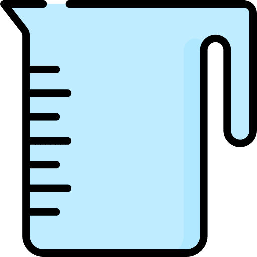 Measuring glass kitchen tools measuring glass measuring cup icon