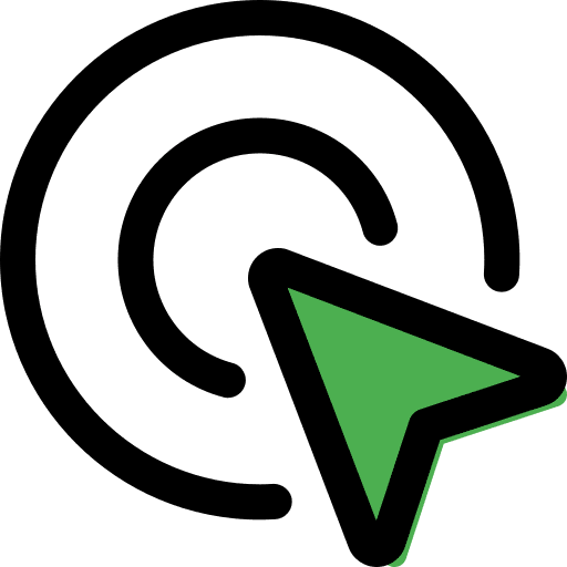 Double click cursor pointer arrow icon