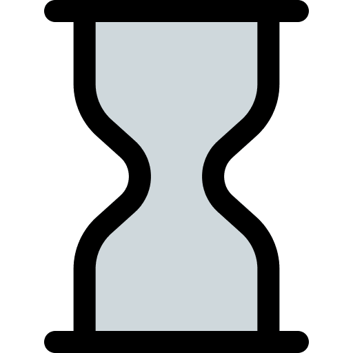 Hourglass waiting hourglass countdown icon