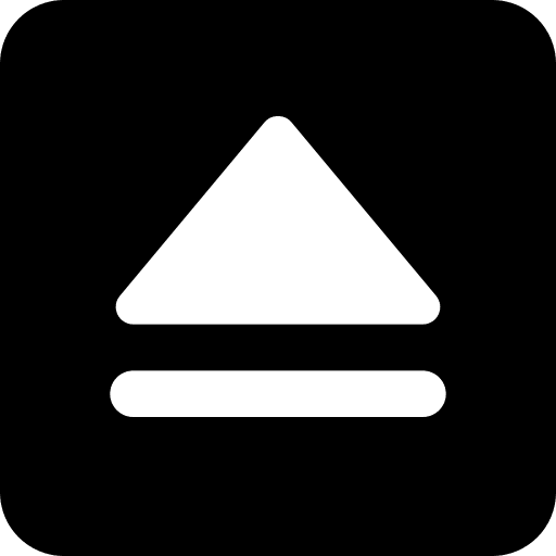 Eject keyboard button interface ui icon