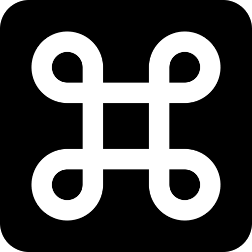 Command command key interface icon