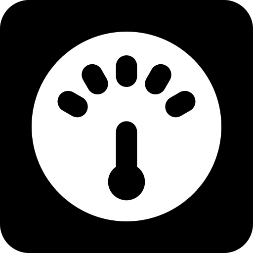 Dashboard velocity speed symbol icon