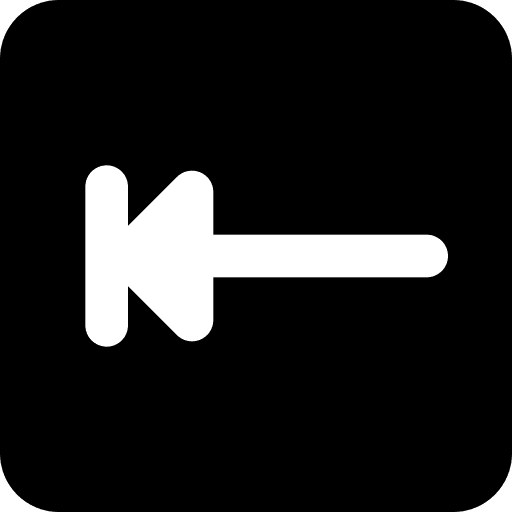 Delete symbol interface key icon