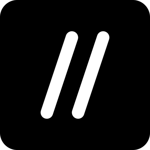 Slash tool keyboard symbol icon