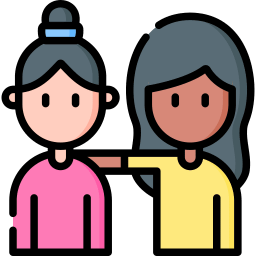 Friendship girl women woman icon