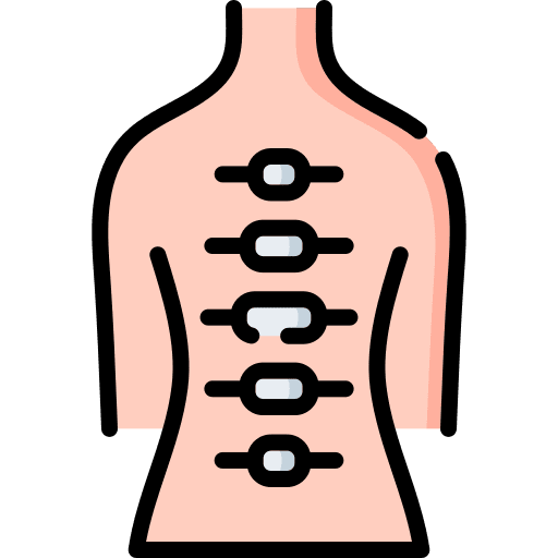 Osteotherapy healthcare and medical health wellness icon