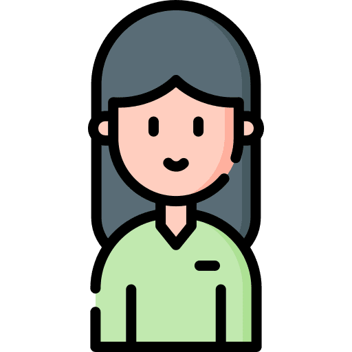 Therapist woman caucasian avatar icon