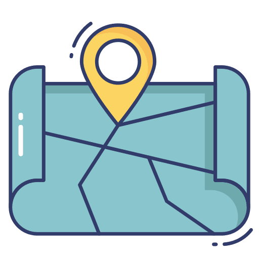 Map location placeholder map location navigation icon