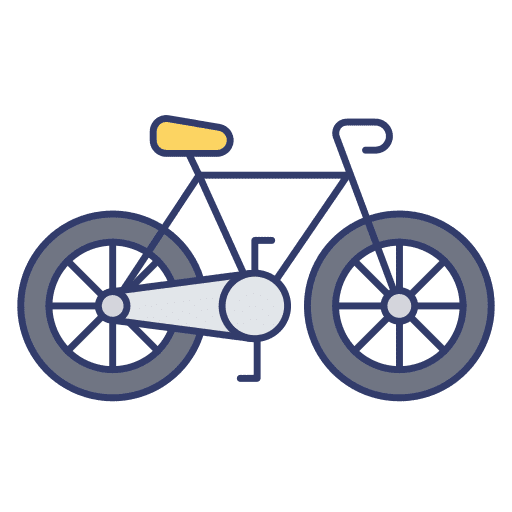 Bicycle exercise sport bicycle icon