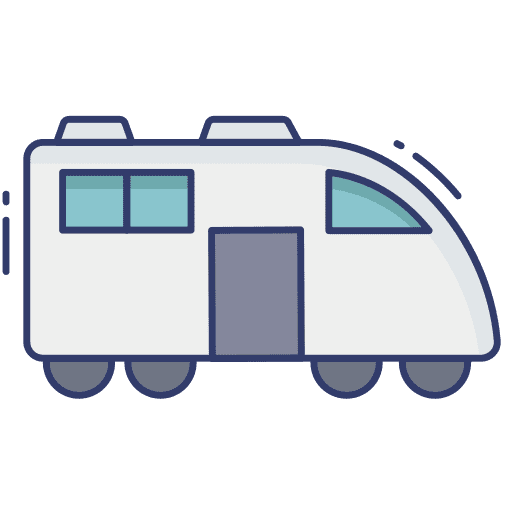 Bullet train mrt train public transport icon