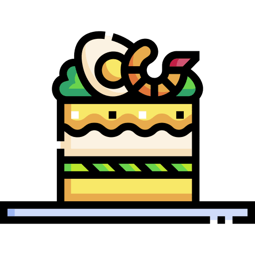 Causa limeña food and restaurant nutrition dish icon