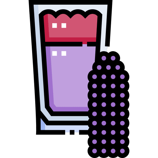 Chicha morada purple corn traditional icon