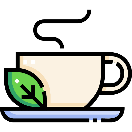 Coca tea gastronomy nutrition hot drink icon