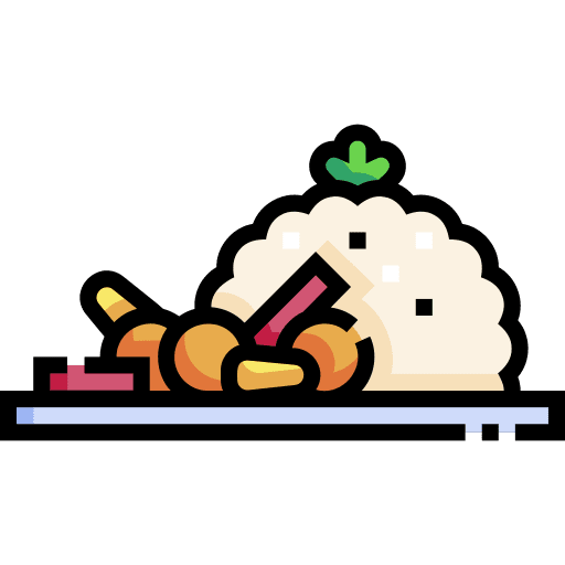 Lomo saltado dish lomo saltado food and restaurant icon