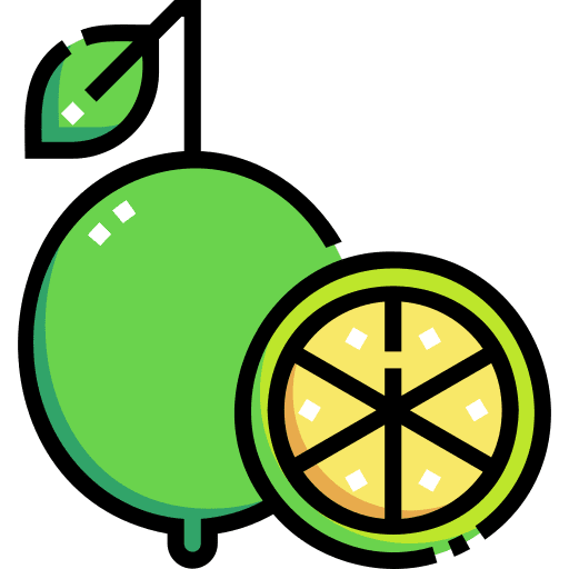 Lime lime fruit food and restaurant icon