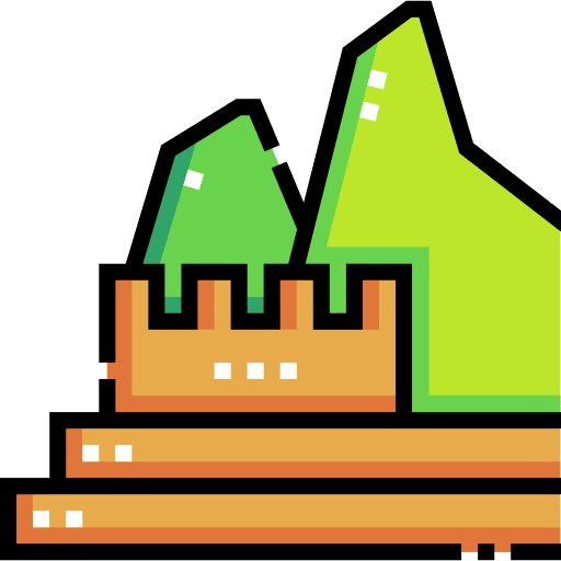 Machu picchu landmark machu picchu inca icon