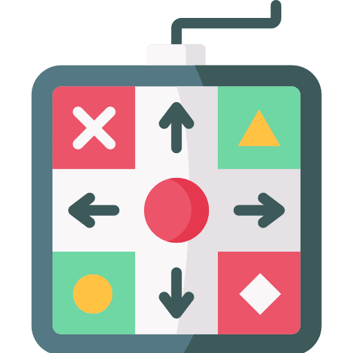 Dance dancing game dance pad icon