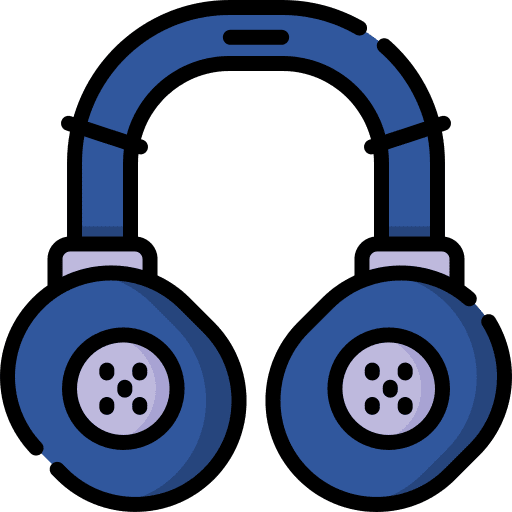 Headphone electronics gadget device icon