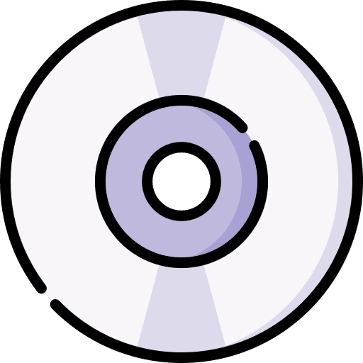 Cd music player multimedia dvd icon