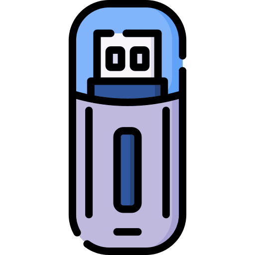 Flash disk data storage usb drive flash disk icon