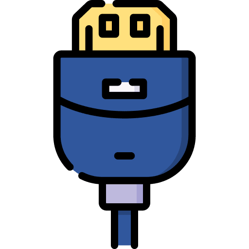 Hdmi cable multimedia technology hdmi cable icon