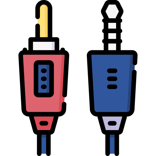Jack cable jack cable music and multimedia plugs icon