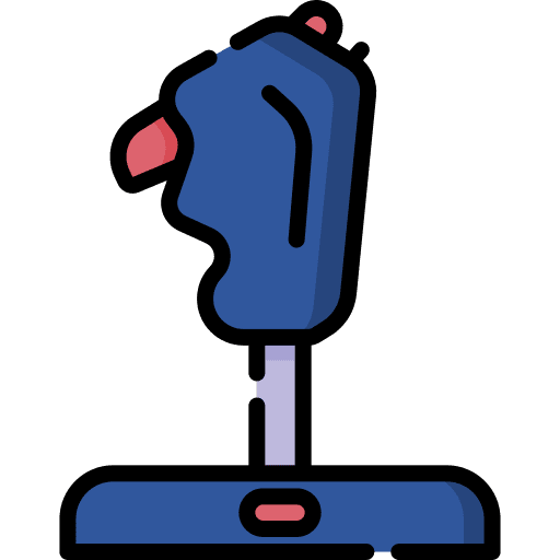 Joystick multimedia game controller hobbies and free time icon