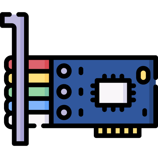 Sound card volume audio device computer hardware icon