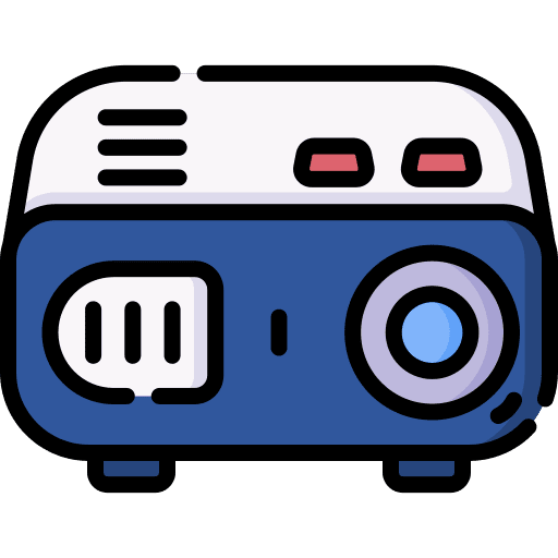 Projector hardware computer device icon