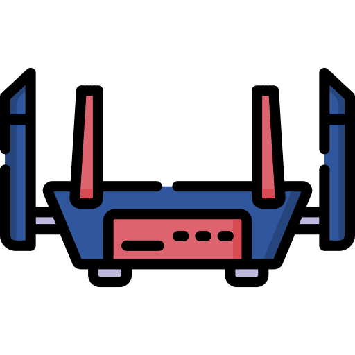 Router device computer internet icon
