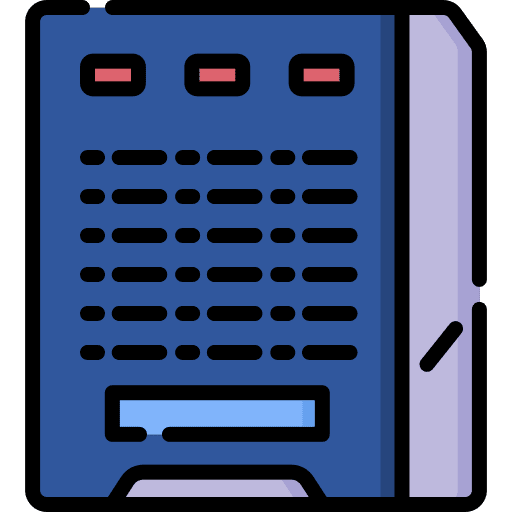 Server electronics technology computing icon
