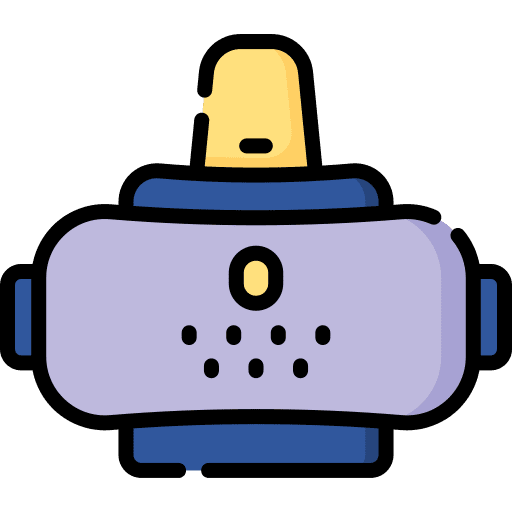 Vr glasses digital augmented reality virtual reality icon