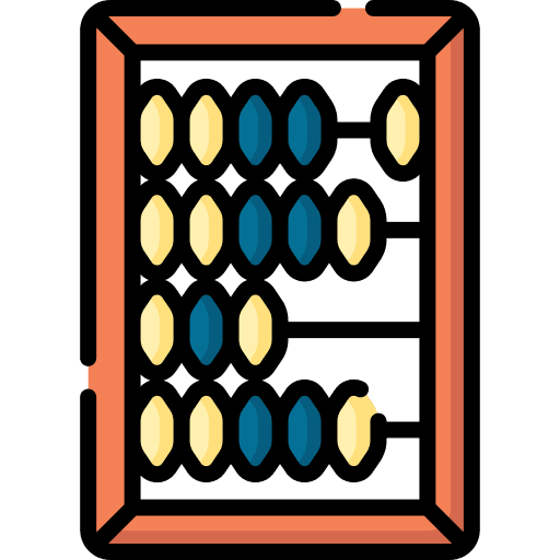 Accounting education calculate counting icon