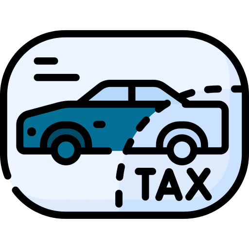 Vehicle transportation payment business icon